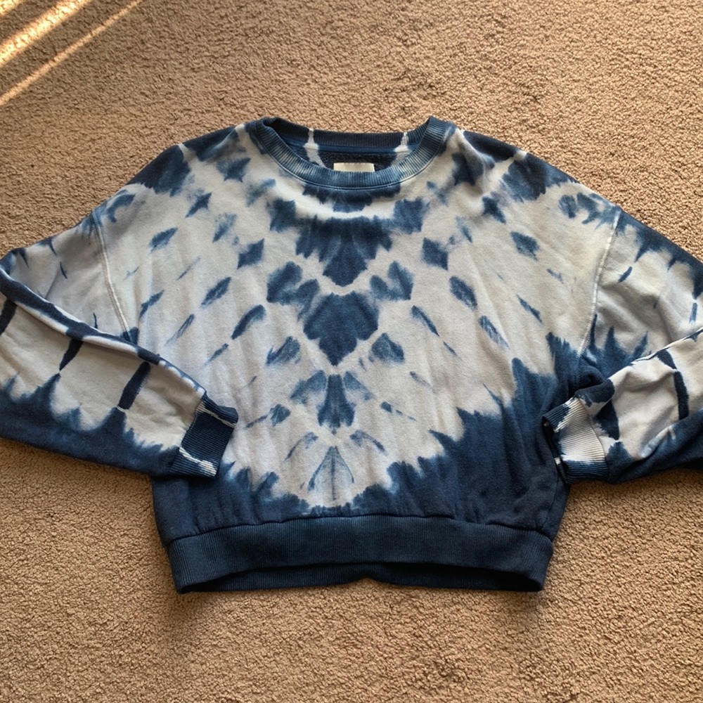 🆕NWOT AE Crop Fleece Crew